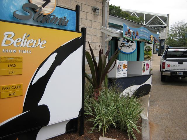 SeaWorld Dine With Shamu New Construction Project